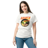 Fun Japanese Food Ramen Art Unisex Short Sleeve Graphic T-shirt