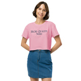 High Quality Nerd Fun Women’s Short Sleeve Graphic Crop Top