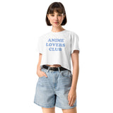 Anime Lovers Club Fun Women’s Short Sleeve Crop Top