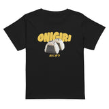 Fun Japanese Food Onigiri Rice Ball Women’s Short Sleeve Graphic T-shirt