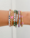 WWJD Wooden Letter Bracelet