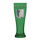 Attack on Titan Scout Regiment Wing Symbol Pilsner Beer Glass - BUCKET POPCORN 