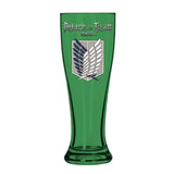 Attack on Titan Scout Regiment Wing Symbol Pilsner Beer Glass