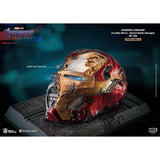 Avengers: Endgame Master Craft Iron Man MARK50 Helmet Battle Damaged Statue - BUCKET POPCORN 