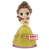 Beauty and The Beast Belle Q Posket Disney Princess Figure (Glitter Line)