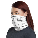 Anime Bandage Effect Check Neck Gaiter - BUCKET POPCORN 