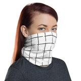 Anime Bandage Effect Check Neck Gaiter - BUCKET POPCORN 