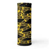 Yellow Caution Tape All Over Print Neck Gaiter - BUCKET POPCORN 