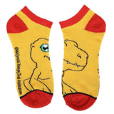 Digimon Character Crew Socks 5 Pair Set - BUCKET POPCORN 