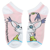 Digimon Character Crew Socks 5 Pair Set - BUCKET POPCORN 