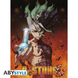 Dr Stone Group Character Boxed Poster 2 Piece Set - BUCKET POPCORN 