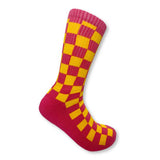 Fun Checkerboard Unisex Socks - BUCKET POPCORN 