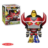 Mighty Morphin Power Rangers Metallic Megazord 6-Inch Super Pop! Vinyl Figure | AAA Anime Exclusive - BUCKET POPCORN 