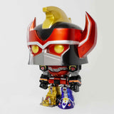 Mighty Morphin Power Rangers Metallic Megazord 6-Inch Super Pop! Vinyl Figure | AAA Anime Exclusive - BUCKET POPCORN 