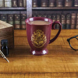 Harry Potter Gold Hogwarts Logo Ceramic Coffee Mug - BUCKET POPCORN 