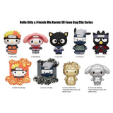 Hello Kitty x Naruto Figural Bag Clip / Keychain Blind Bag