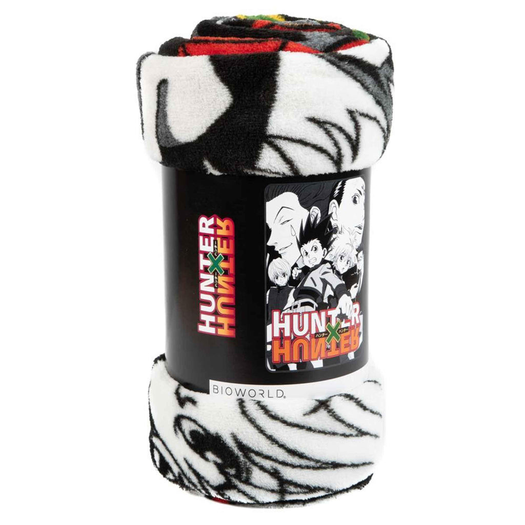 Hunter x Hunter Group Shot Character Fleece Throw Blanket Bucket