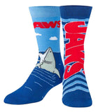 Jaws Funny Shark Unisex Crew Socks - BUCKET POPCORN 