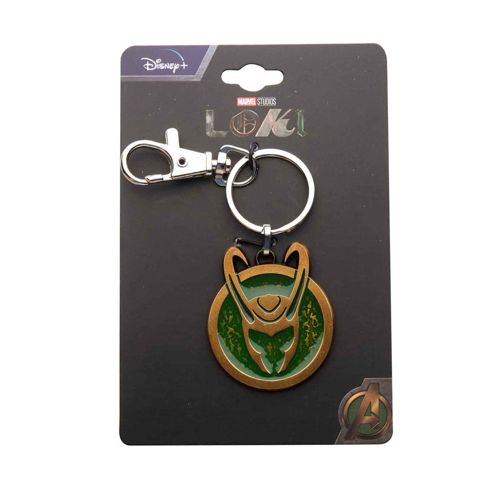 Marvel Loki Series Loki Helmet Keychain | Bucket Popcorn – BUCKET POPCORN