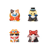 Mega Cat Project NyanPieceNyan! Vol 1 Mini Figure Set - BUCKET POPCORN 