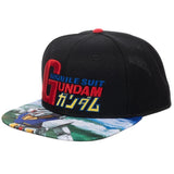 Mobile Suit Gundam Sublimated Bill Snapback - BUCKET POPCORN 