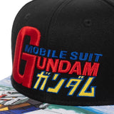 Mobile Suit Gundam Sublimated Bill Snapback - BUCKET POPCORN 