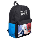 My Hero Academia Todoroki Color Block Backpack - BUCKET POPCORN 