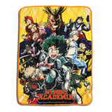 My Hero Academia All Star Character Group Scene Throw Blanket - BUCKET POPCORN 