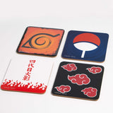 Naruto Shippuden 4-Pack Coaster Set - BUCKET POPCORN 