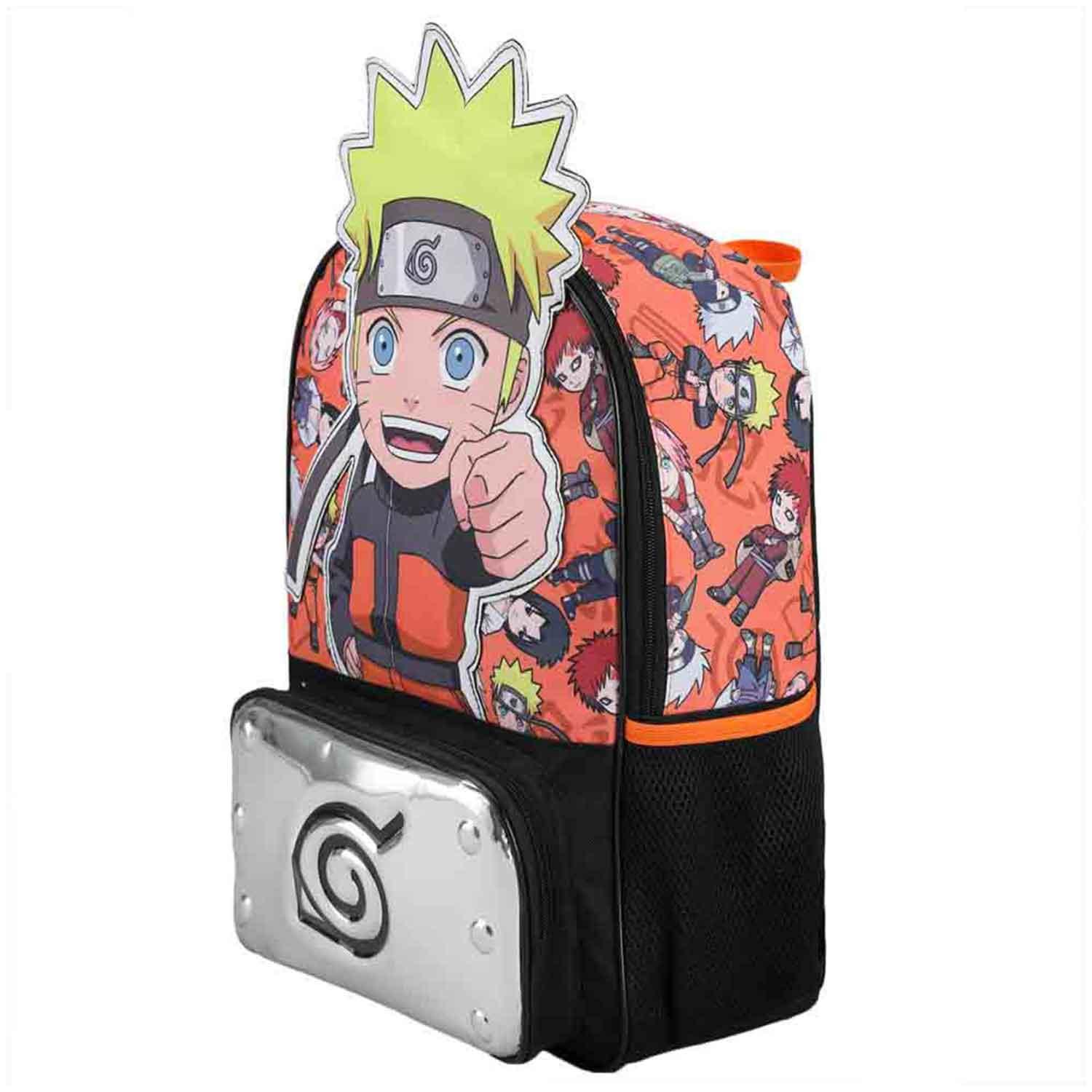 Naruto Shippuden Allover Chibi Character Faux Leather Mini Backpack To–  Seven Times Six