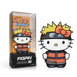 Hello Kitty Naruto FiGPiN #635 Classic Enamel Pin - BUCKET POPCORN 