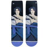 Naruto Shippuden Sasuke Uchiha Unisex 360 Character Socks