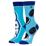 Oreo Cookies Logo Funny Women's Crew Socks - BUCKET POPCORN 