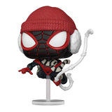 Spider-Man Miles Morales Game Winter Suit Funko Pop! Collectible Figure