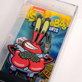 SpongeBob SquarePants Mr. Krabs with Plankton FiGPiN #468 | Classic Enamel Pin - BUCKET POPCORN 
