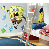 Spongebob Squarepants Giant Wall Decal Sticker Applique - BUCKET POPCORN 