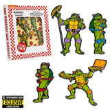 Teenage Mutant Ninja Turtles 1 1/2-Inch Enamel Pin 4 Piece Set