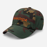 Survivor Embroidered Unisex Baseball Cap - BUCKET POPCORN 