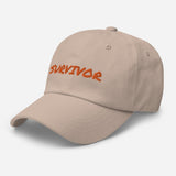 Survivor Embroidered Unisex Baseball Cap - BUCKET POPCORN 