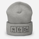 Nerdy Embroidered Unisex Cuffed Beanie - BUCKET POPCORN 