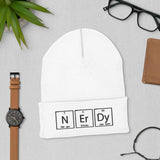 Nerdy Embroidered Unisex Cuffed Beanie - BUCKET POPCORN 