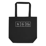 Funny Nerdy Periodic Table Inspired Eco Tote Bag - BUCKET POPCORN 