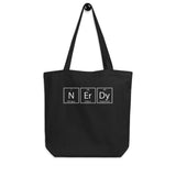 Funny Nerdy Periodic Table Inspired Eco Tote Bag - BUCKET POPCORN 