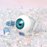 Super Fun Eyeball Acrylic Fashion Ring - BUCKET POPCORN 