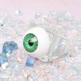 Super Fun Eyeball Acrylic Fashion Ring - BUCKET POPCORN 