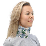 Fun All-Over Tie-Dye Print Neck Gaiter - BUCKET POPCORN 