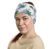 Fun All-Over Tie-Dye Print Neck Gaiter - BUCKET POPCORN 