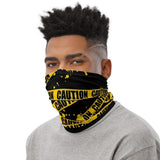 Yellow Caution Tape All Over Print Neck Gaiter