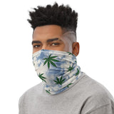 Fun All-Over Tie-Dye Print Neck Gaiter - BUCKET POPCORN 