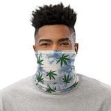 Fun All-Over Tie-Dye Print Neck Gaiter - BUCKET POPCORN 